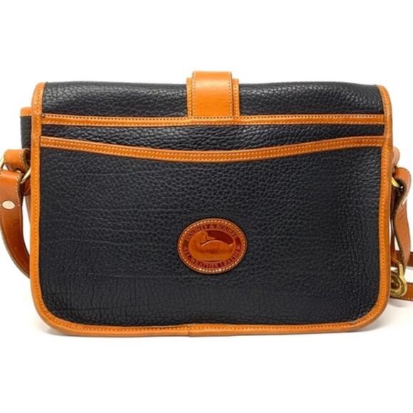 Dooney & Bourke Vintage Leather Equestrian Purse - Picture 2 of 7